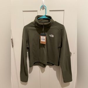 The North Face Cropped Fleece Quarter Zip